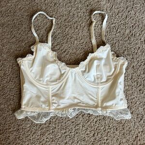Cream colored Corset